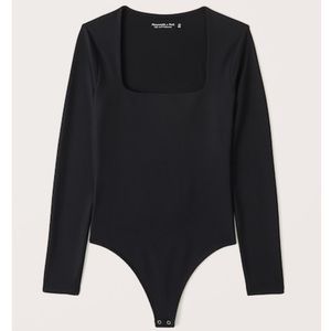 Abercrombie & Fitch Double Lined Squareneck Bodysuit